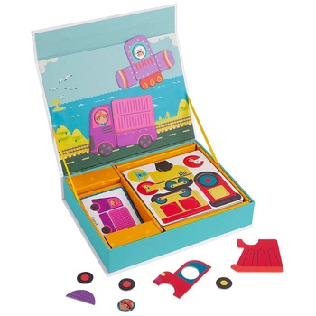 One two fun Puzzles Wooden Magnetic Puzzle 51 element - buy, prices for - photo 3