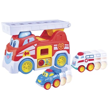 One two fun Baby Toy Big Fire Truck - buy, prices for - photo 2