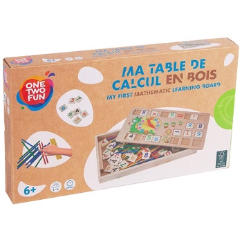 One two fun Game on Logic Wooden - buy, prices for Auchan - photo 1