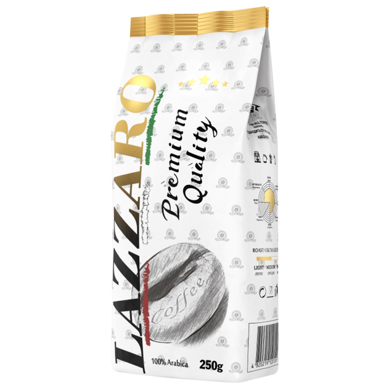 

Кофе молотый Lazzaro Premium 100% Арабика 250г