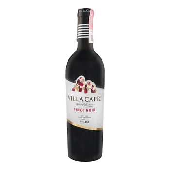 Вино Villa Capri Pinot Noir красное сухое 13% 0,75л