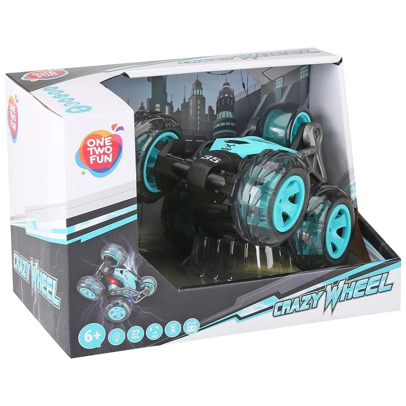 

Машина One two fun Crazy Wheel на радиоуправлении