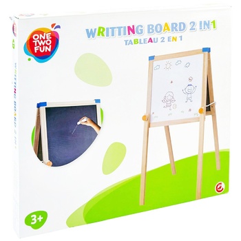 One two fun Easel Children's Bilateral 2in1