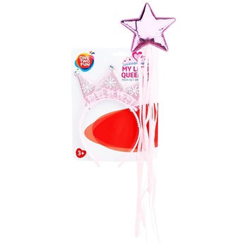 One two fun Set of Accessories Little Queen in stock - buy, prices for Auchan - photo 1