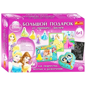 Подарунок великий Disney 6в1 від принцес для творчості - купити, ціни на Auchan - фото 1