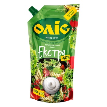 Olis Extra Mayonnaise Sauce 40% 560g - buy, prices for Tavria V - photo 2