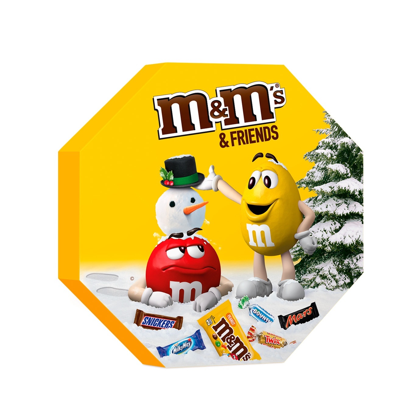 

Драже M&M's &Friends Праздничный восьмиугольник набор 116.5г