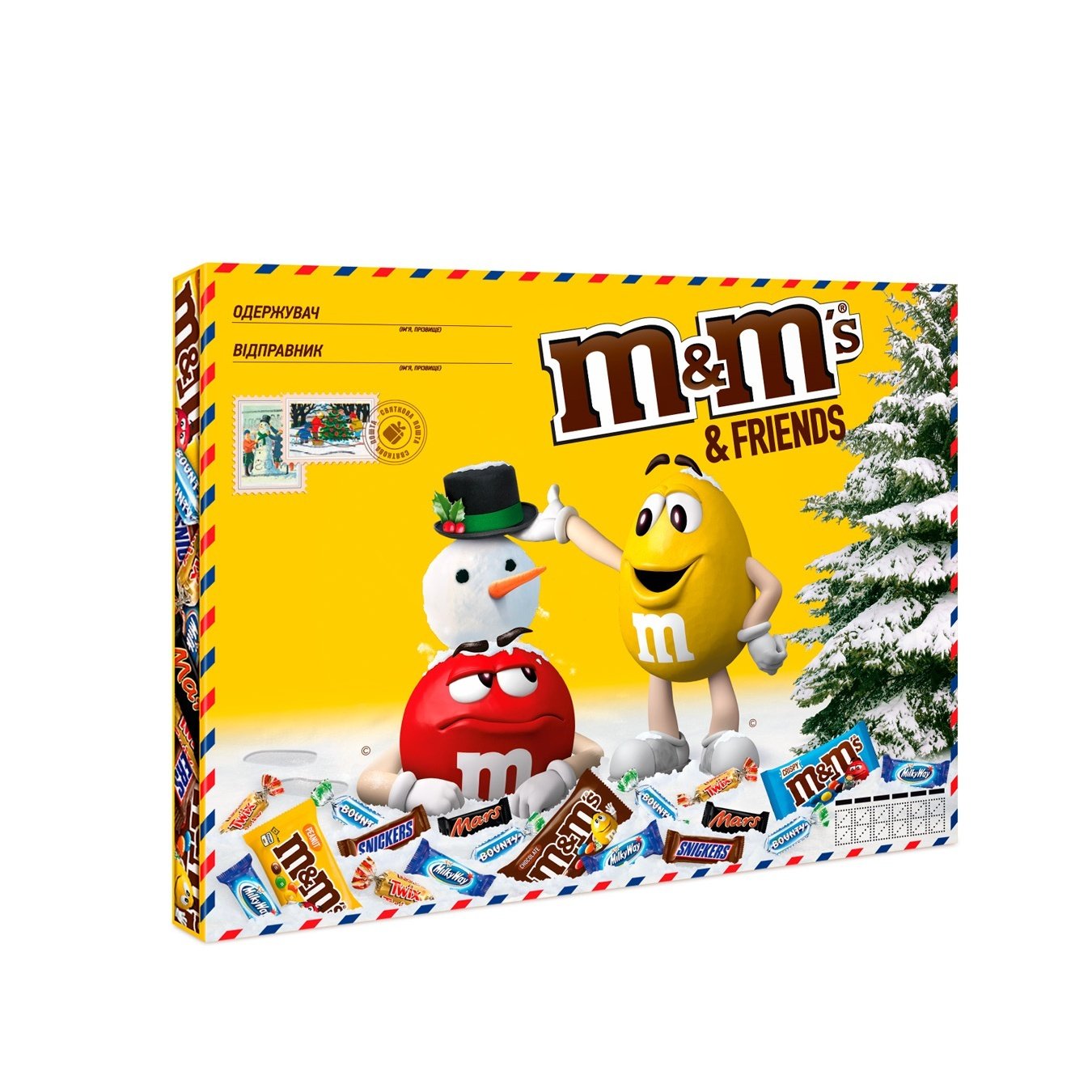 

Драже M&M's Бандероль Большая набор 329г