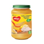 Milupa Puree Pumpkin with Carrots, Potatoes and Chicken from 6 months 200g