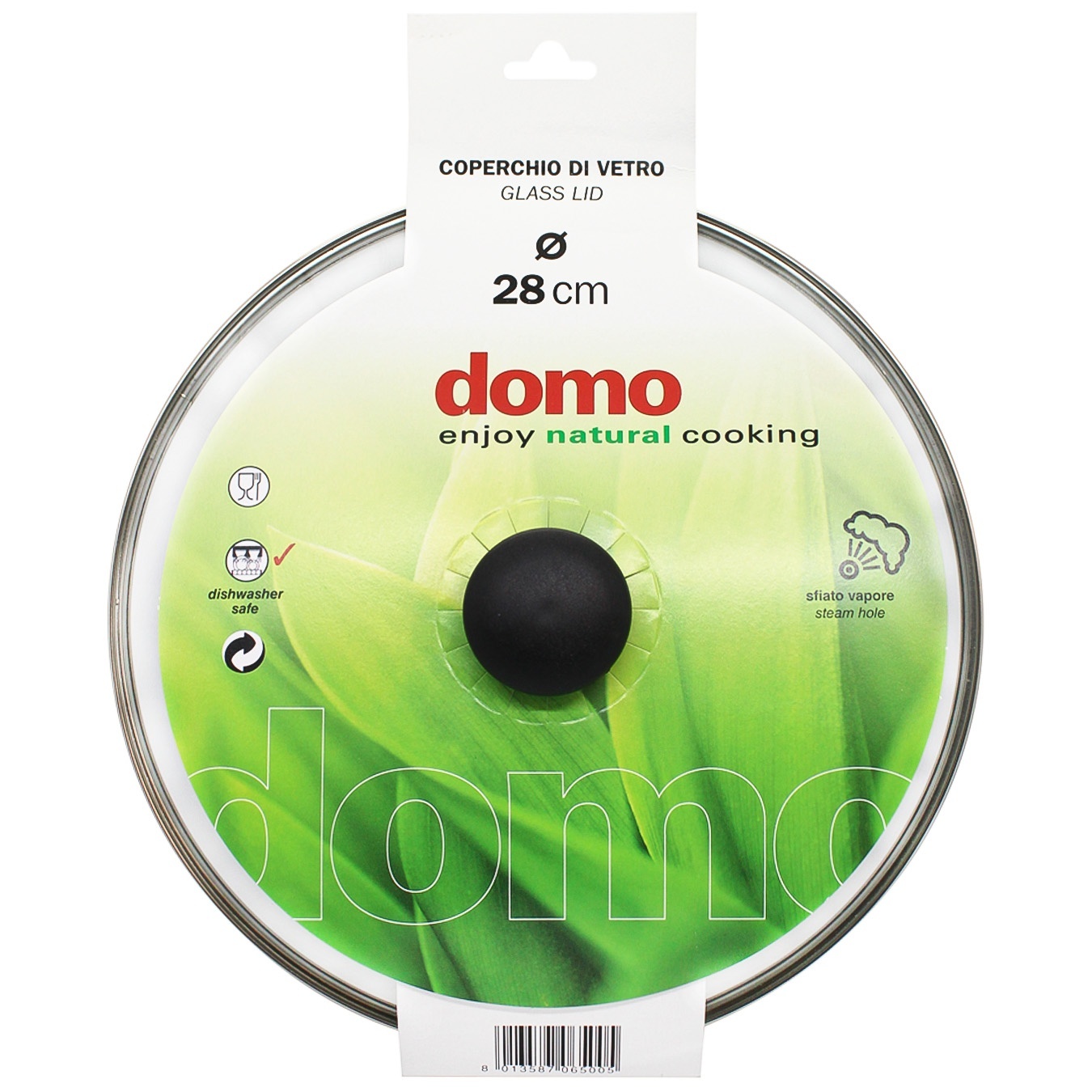 

Крышка стеклянная Domo 28см
