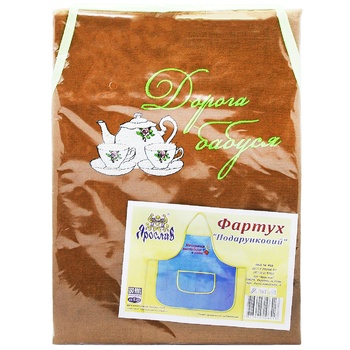 Yaroslav Gift Apron with Embroidery - buy, prices for ULTRAMARKET - photo 3