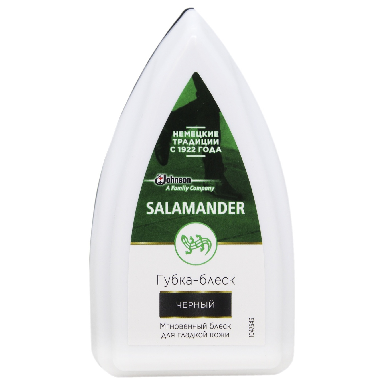 

Губка Salamander для гладкой кожи черная