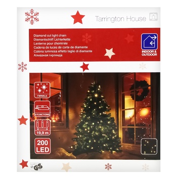 Tarrington House Diamant Cut Light Chain 200LED - buy, prices for - photo 4