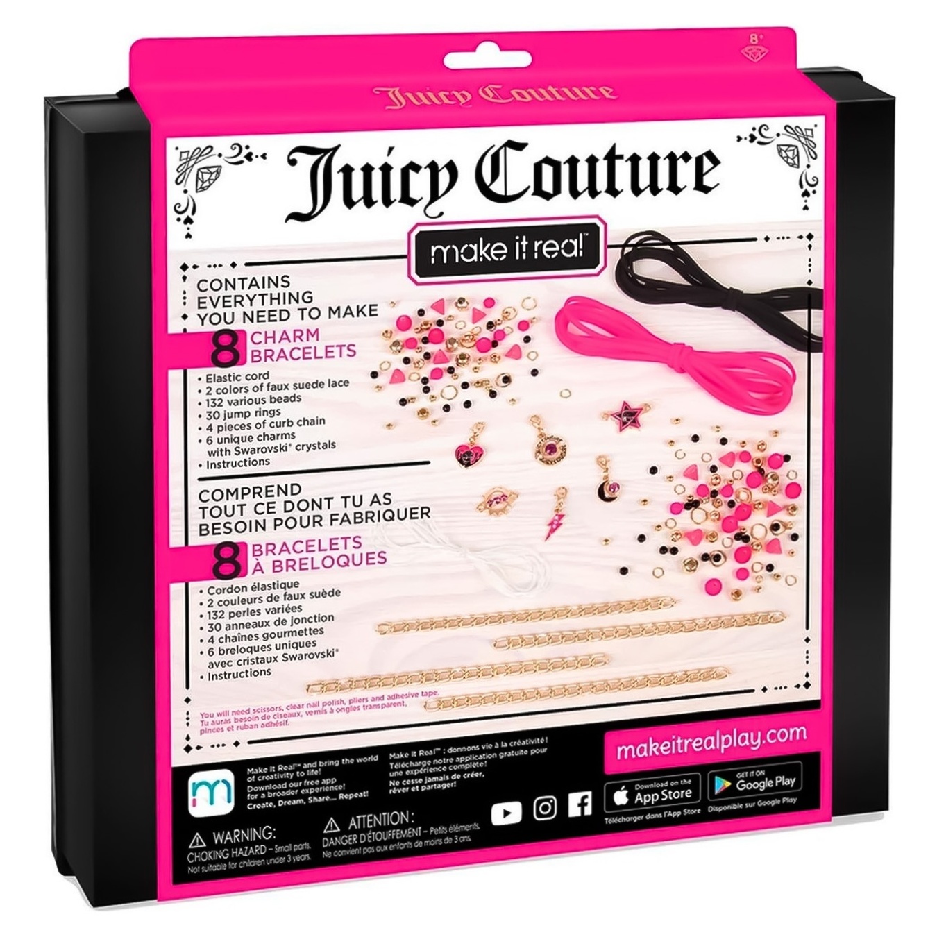 

Набор для творчества Make It Real Шарм-браслеты Солнечное сияние с кристаллами Swarovski