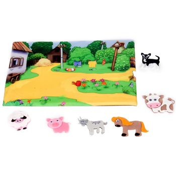 Umnyashka Domestic Animals Developing Felt Game - buy, prices for - photo 2