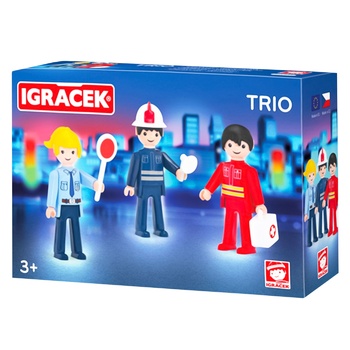 Igracek Lifeguard, Firefighter and Police Officer Play Set - buy, prices for Vostorg - photo 1