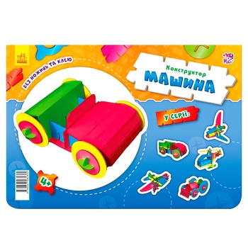 Ranok Car Constructor without Scissors and Glue Creativity Set - buy, prices for Vostorg - photo 1