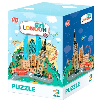 DoDo City London Puzzle 120elements - buy, prices for - photo 1