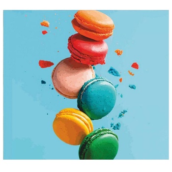 Rosa Start Macarons Picture By Numbers Creativity Set 35х45cm