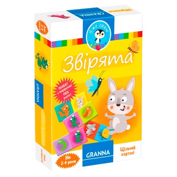 Granna Little Animals Board Game - buy, prices for Auchan - photo 1