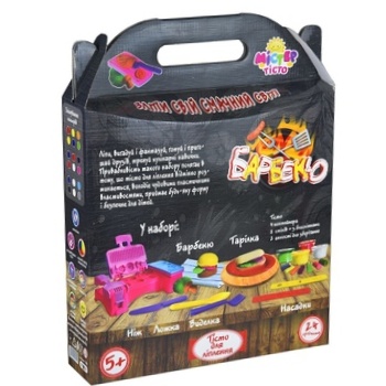 Набор для лепки Strateg Барбекю Мистер тесто - купить, цены на Восторг - фото 3