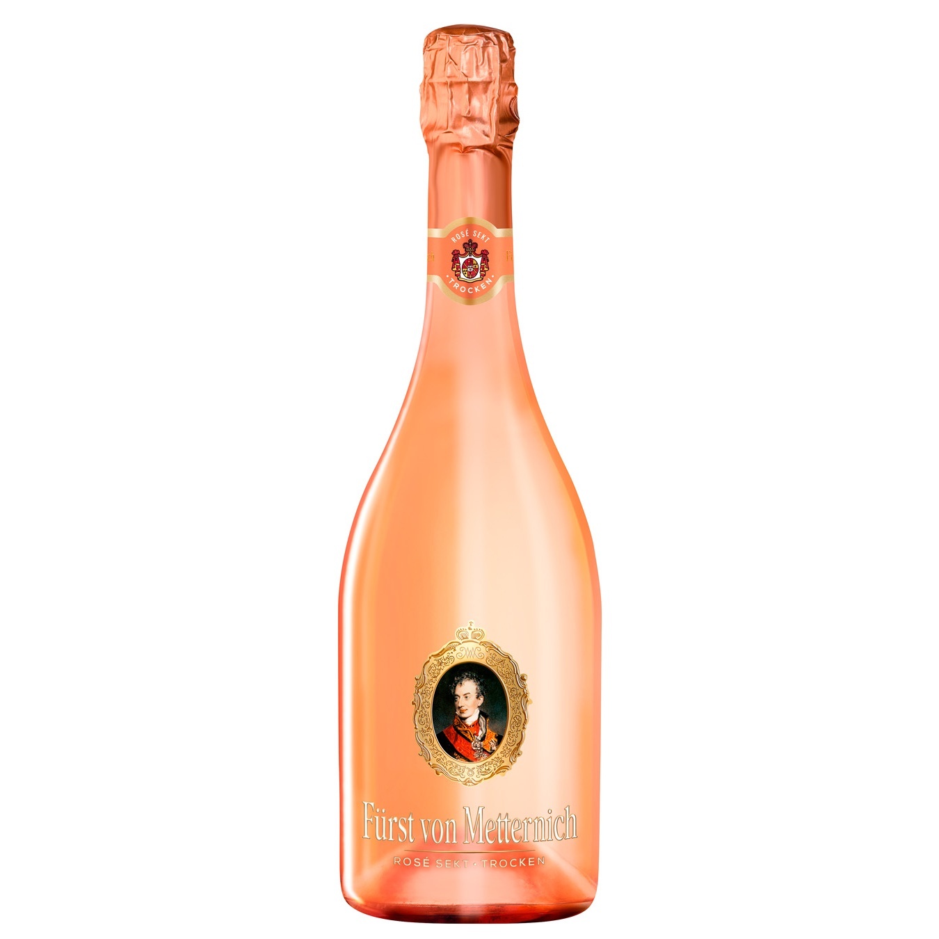 

Вино игристое Furst von Metternich розовое сухое 12.5% 0,75л