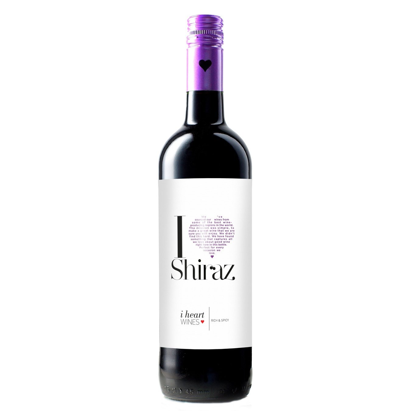 

Вино I heart Shiraz красное полусухое 12,5% 0,75л