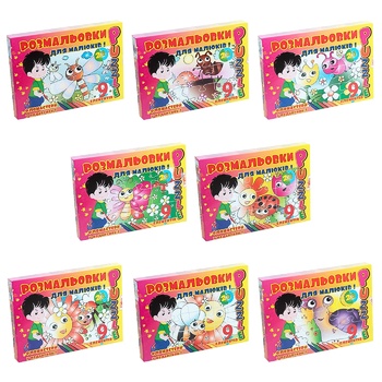 Strateg Leo Funny Insects Coloring Puzzle 9elements in Assortment - buy, prices for - photo 2