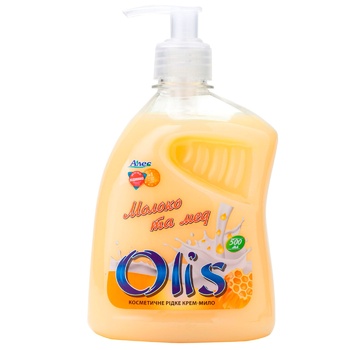 Olis Milk and Honey Liquid Cream Soap 500ml - buy, prices for ULTRAMARKET - photo 1