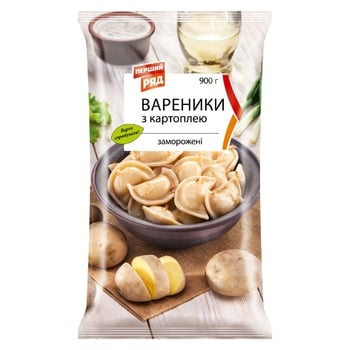 Pershyj Rjad Pierogi with Potatoes 900g - buy, prices for EKO Market - photo 1