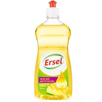 Ersel Lemon Dishwashing Liquid 500ml - buy, prices for EKO Market - photo 1