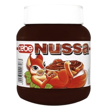 Cebe Nussa Chocolate Cream 750g - buy, prices for ULTRAMARKET - photo 1