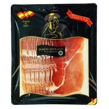 Porxas Serrano Sliced Jamon 250g - buy, prices for MegaMarket - photo 1