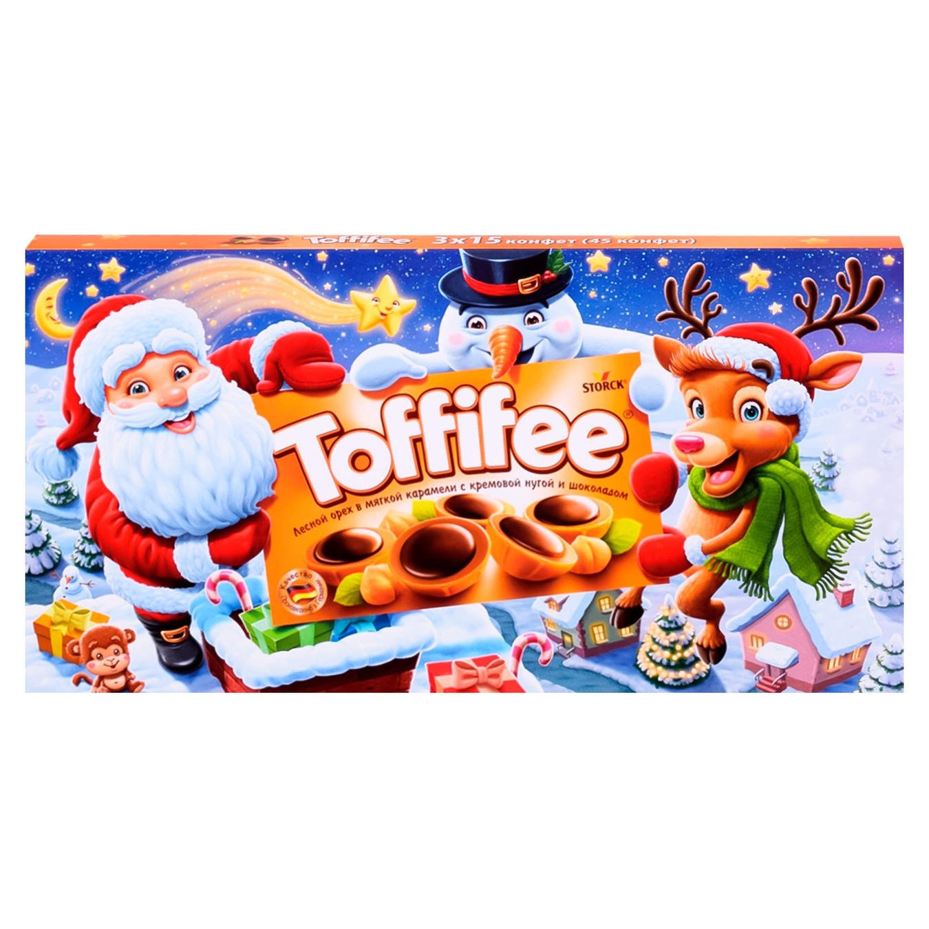

Конфеты Storck Toffifee олени с игрой 375г