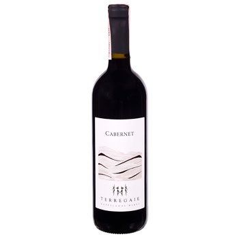 Вино Terregaile Happylands Cabernet червоне сухе 12.5% 0,75л - купити, ціни на Таврія В - фото 1