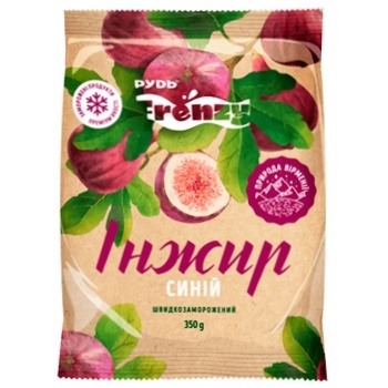 Инжир синий Рудь свежемороженый 350г - купить, цены на Auchan - фото 1