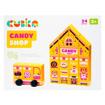 Конструктор Cubika candy shop - купить, цены на ULTRAMARKET - фото 1