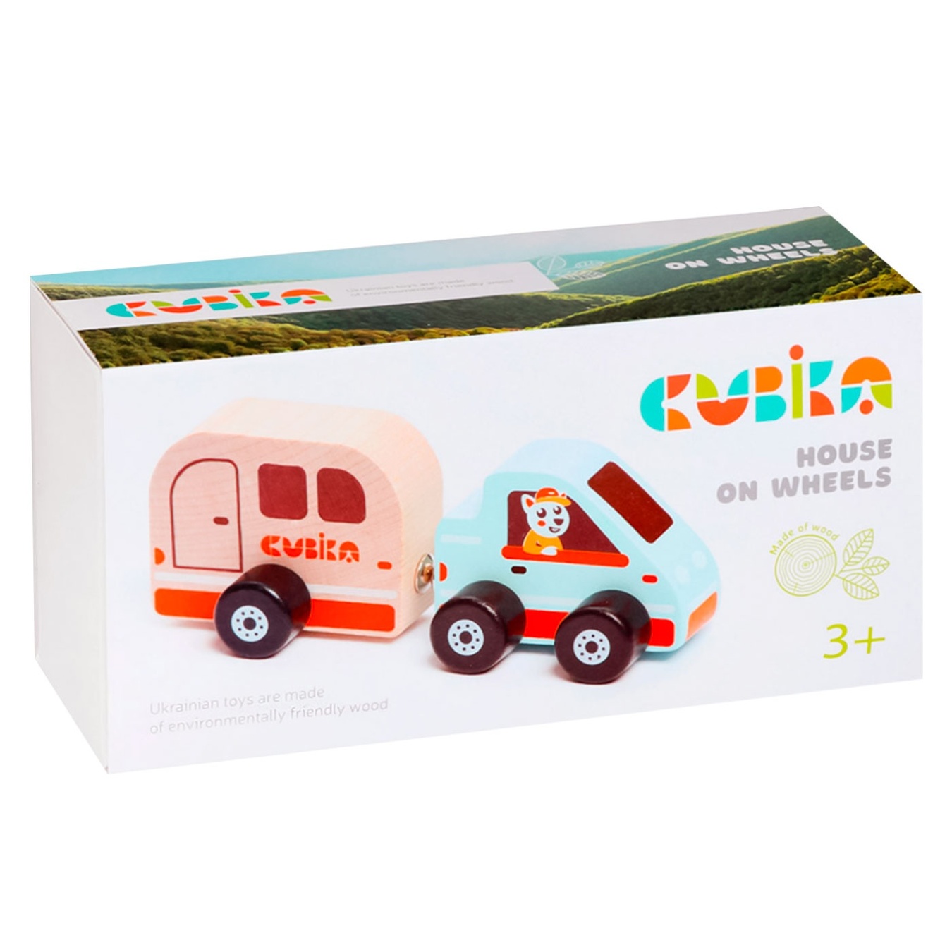 

Игрушка Cubika дом на колесах
