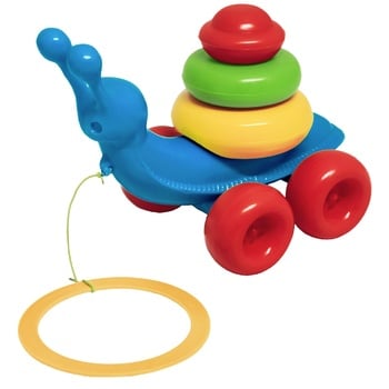 Tigres Snail Educational Toy 8elements