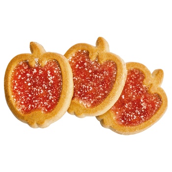 Delicia Paradise Apples Cookies with Cherry Jelly