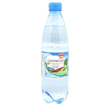 Pershyy Rjad Sokolivska Highly Carbonated Drinking Water 0.5l