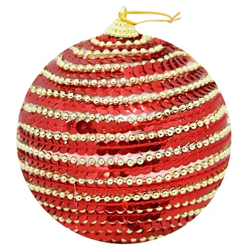 Christmas decoration Ball red 10cm