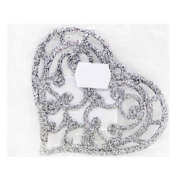 New Year's Decoration Pendant Heart 11cm in assortment - buy, prices for MegaMarket - photo 4