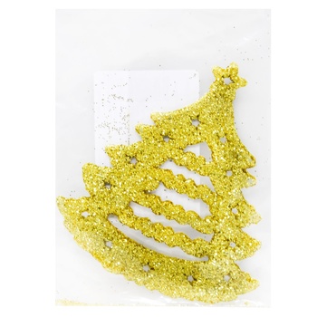 Hanging New Year's Tree 9cm in assortment - buy, prices for MegaMarket - photo 4