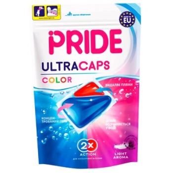 Pride Color for Colored Linen Washing Capsules 14pcs - buy, prices for EKO Market - photo 1