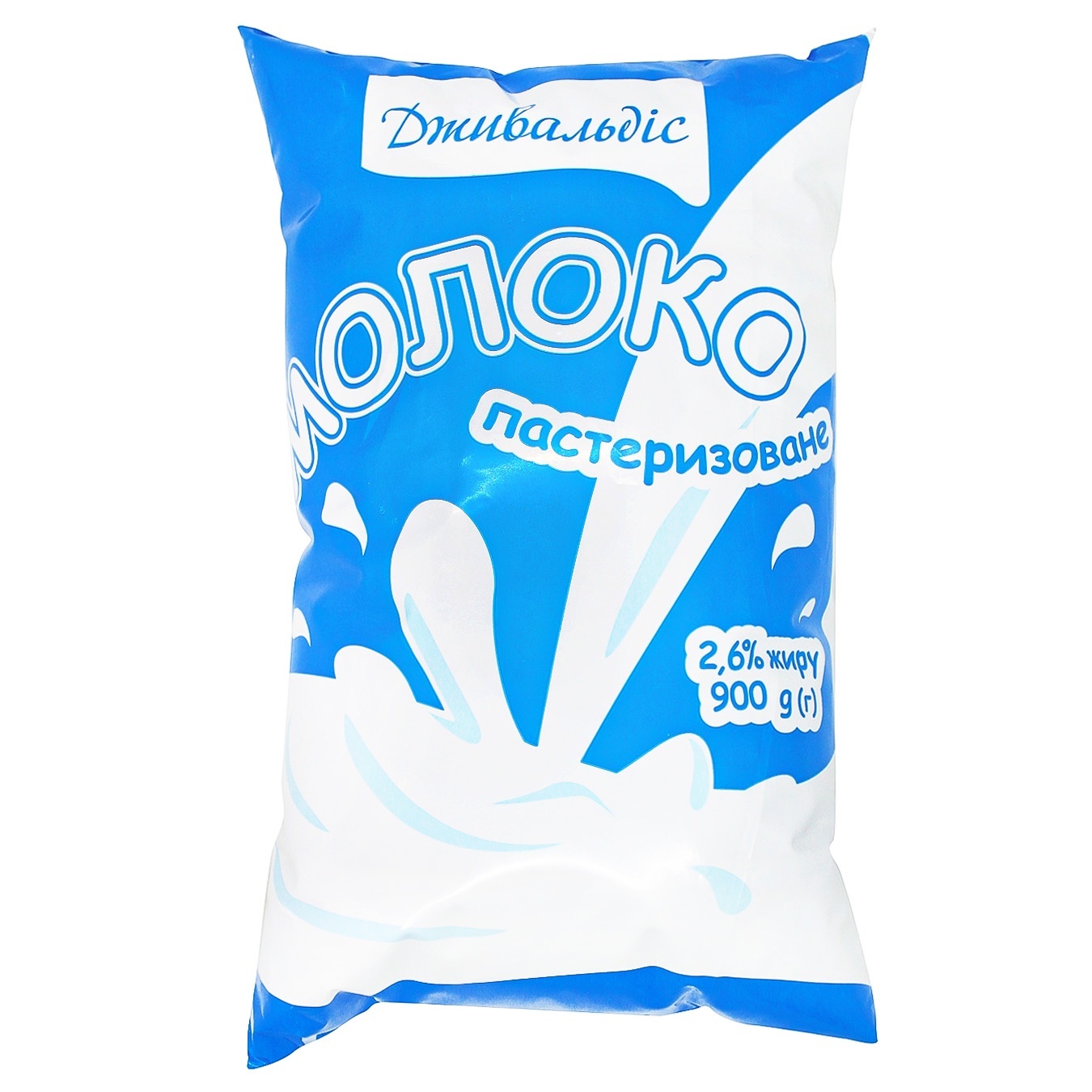 

Молоко 2,6% 900г