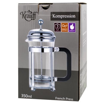 Krauff French-press 350ml - buy, prices for MegaMarket - photo 2