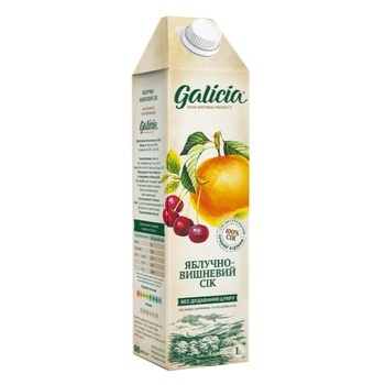 Galicia Apple Cherry Unclarified Juice 1l - buy, prices for METRO - photo 2