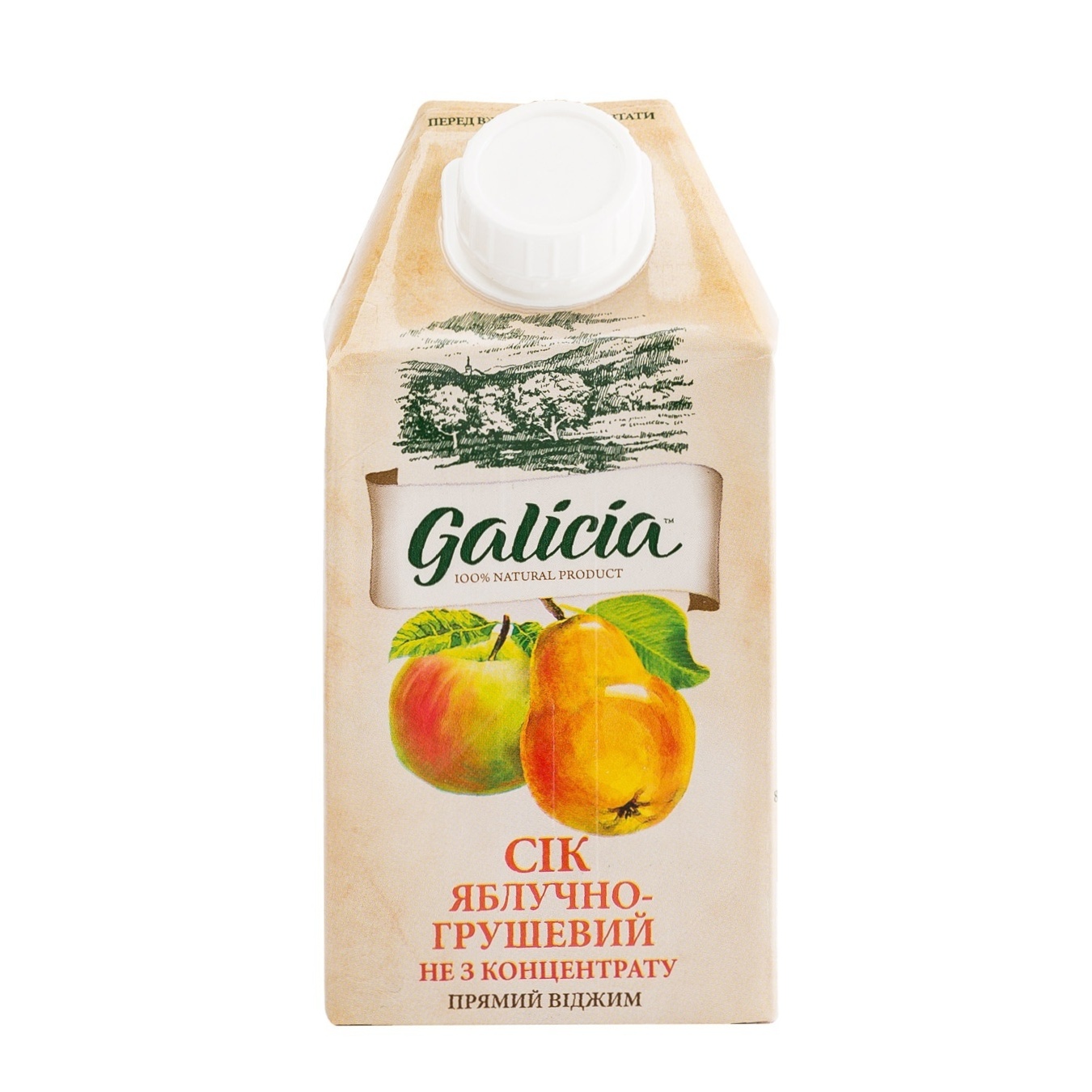 

Сок Galicia яблочно-грушевый 0,5л