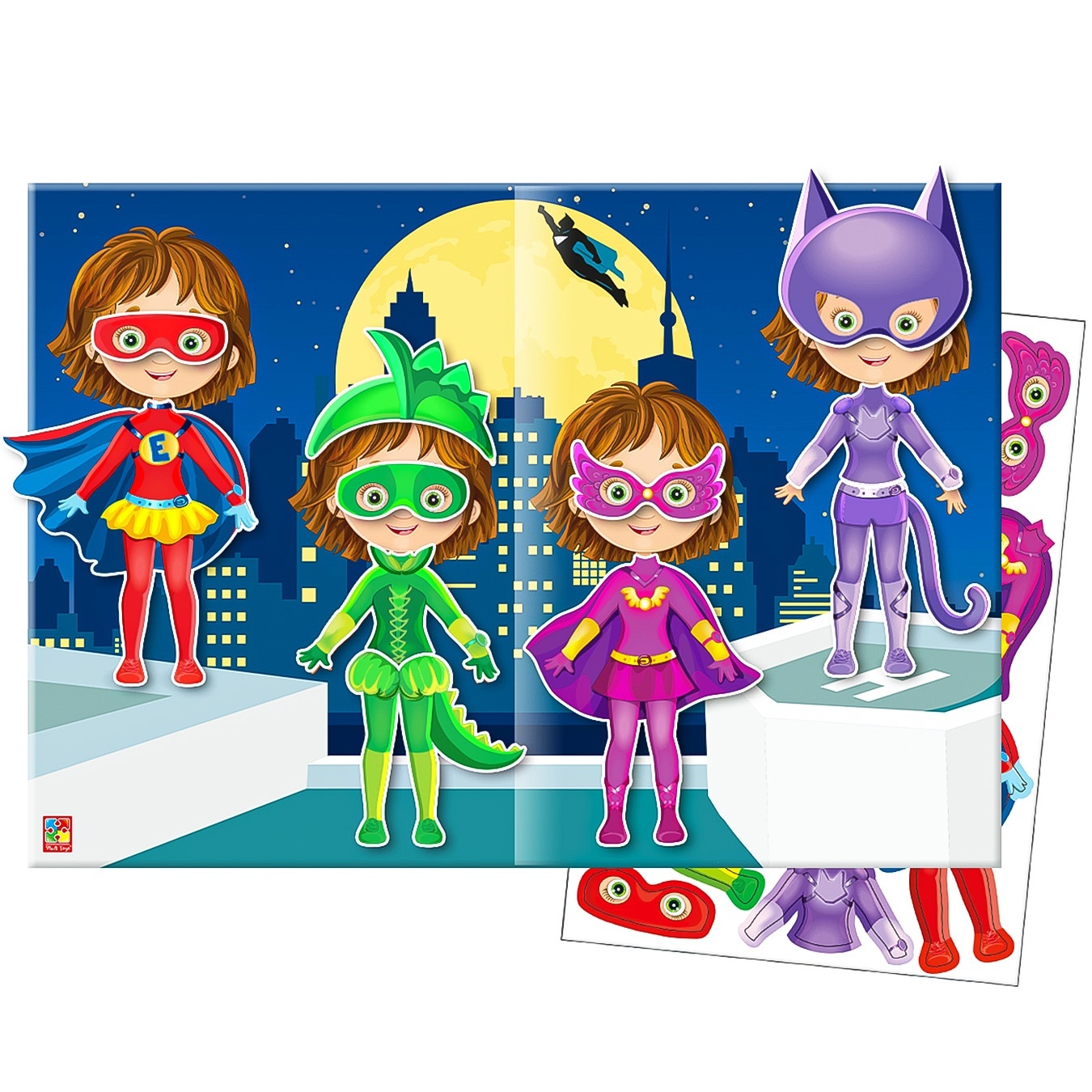 

Набор для творчества Vladi Toys Мягкие наклейки